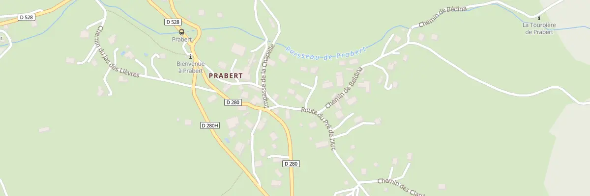 Plan du 43 Rte du Pre de l’Arc à Laval-en-Belledonne
