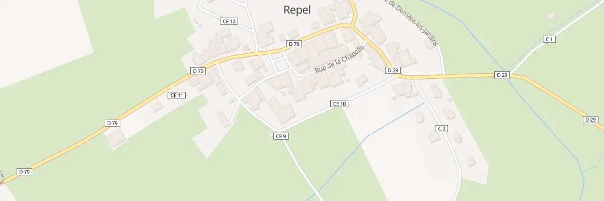 Plan du 125 Rue de la Chapelle à Repel