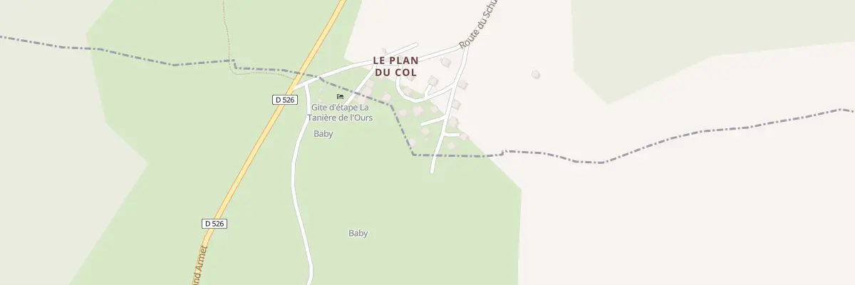 Plan du 112 Rue des Myrtilles à Ornon
