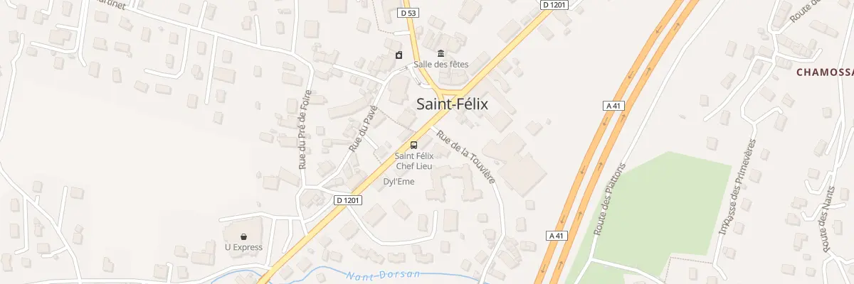 Plan du 53 Rte d’Aix-les-bains à Saint-Félix