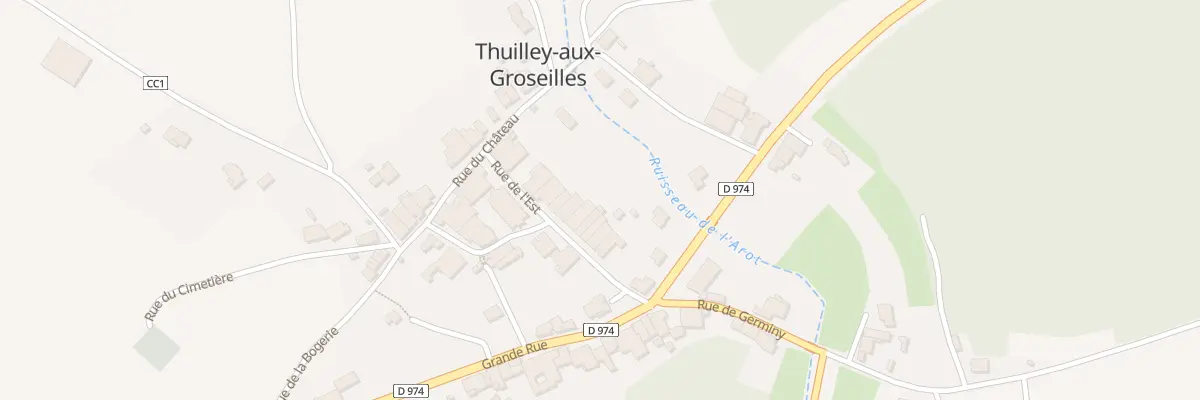 Plan du 6B Rue de l’Eglise à Thuilley-aux-Groseilles