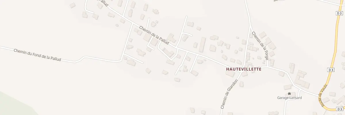 Plan du 39 Imp des Muriers à Hauteville-sur-Fier
