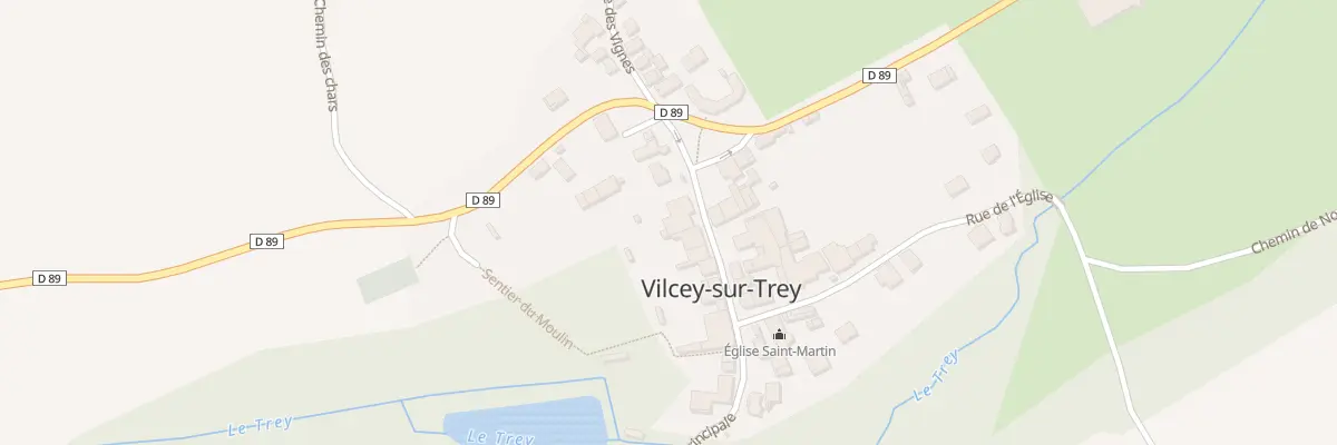 Plan du 119 Rue Principale à Vilcey-sur-Trey