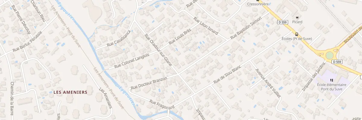 Plan du 278 Rue Baptistin Semori à Toulon