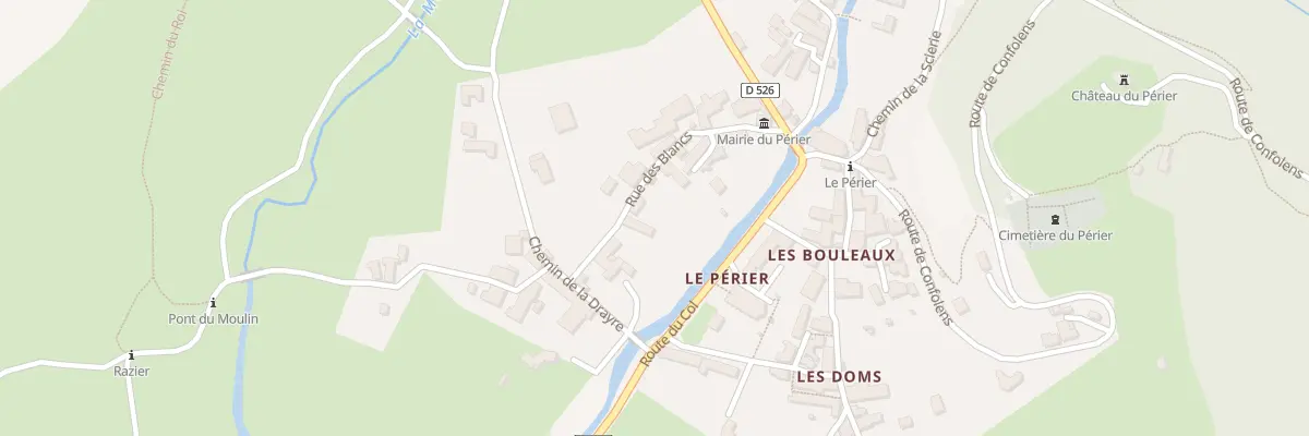 Plan du 151 Rue des Blancs à Chantepérier