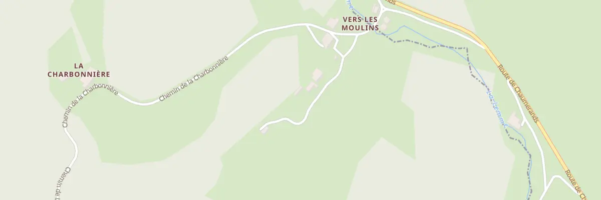 Plan du 6 Vers les Moulins à Saint-Laurent-en-Grandvaux