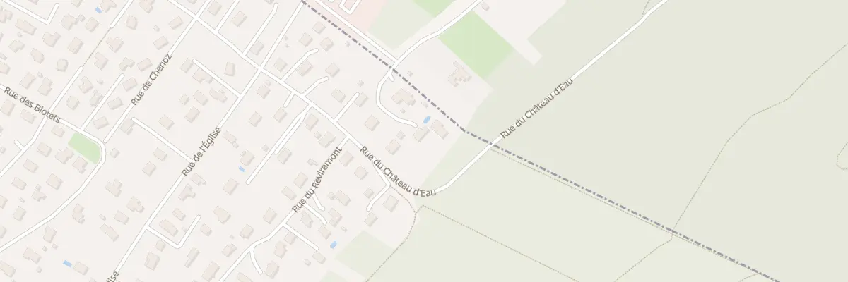 Plan du 2 Rue de la Bousserote Dessous à Avanne-Aveney