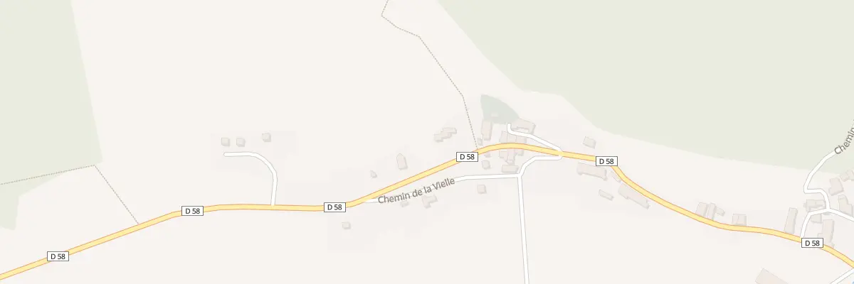 Plan du 5021A La Vielle à Aspres-lès-Corps