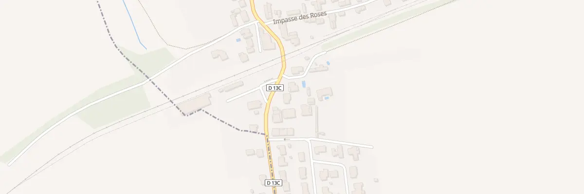 Plan du 3T Rue de Metz à Batilly