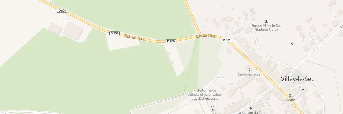 Plan du 13 Rue de Toul à Villey-le-Sec