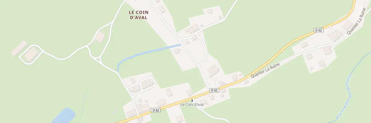 Plan du 5213 Le Coin d’Aval à Fort-du-Plasne