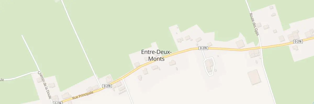 Plan du 291 Rue Principale à Entre-deux-Monts