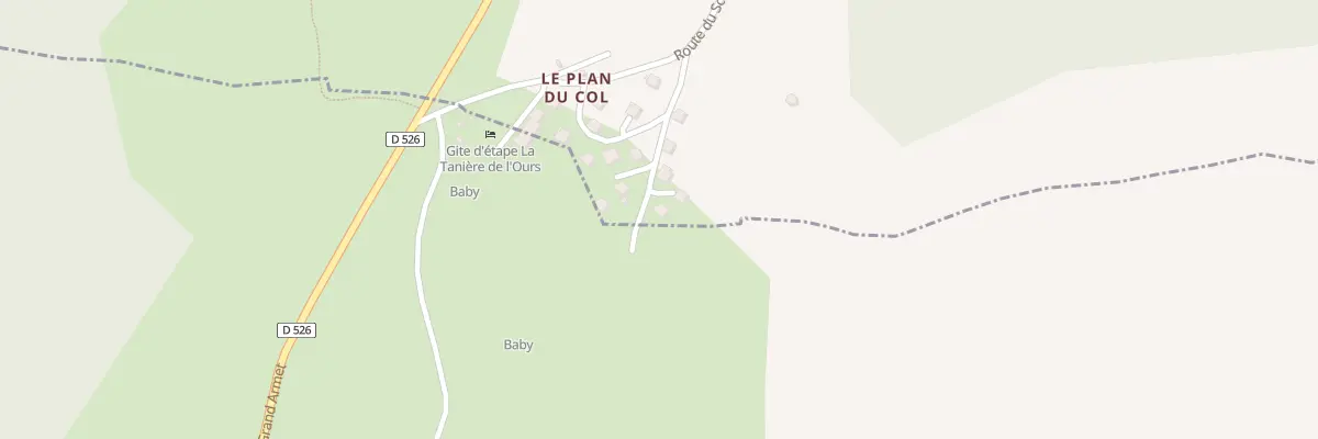 Plan du 117 Rue des Myrtilles à Ornon