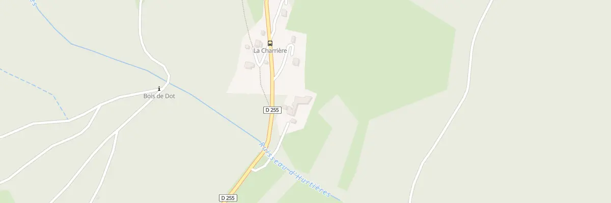 Plan du 5037 Tielet et Charriere à Hurtières