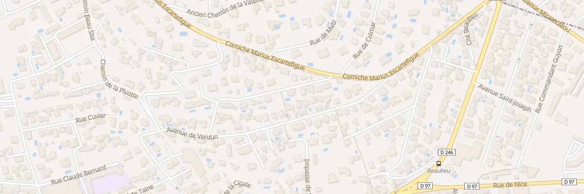 Plan du 198 Rue de Saint-Quentin à Toulon