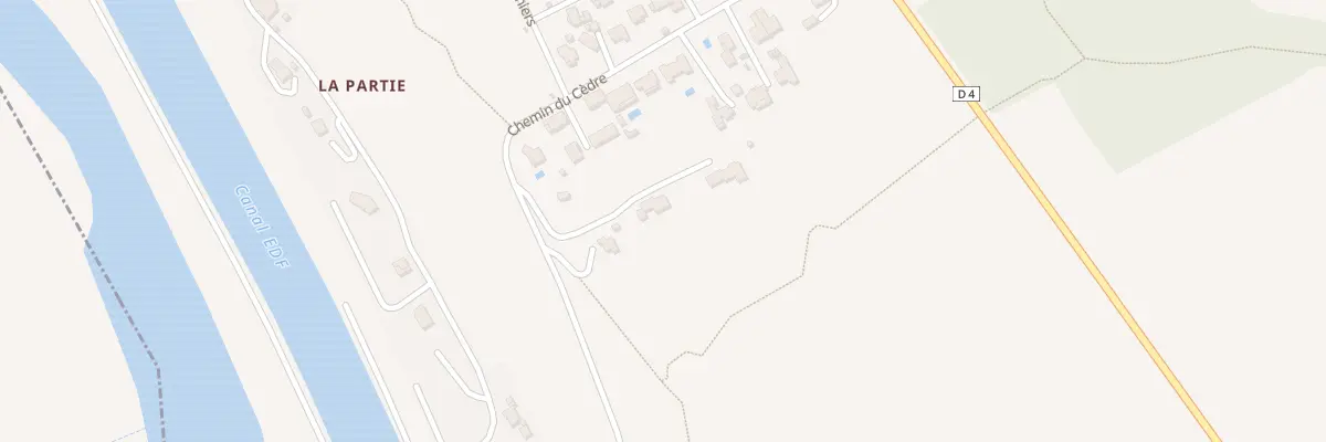 Plan du 415 Che du Cèdre à Salignac