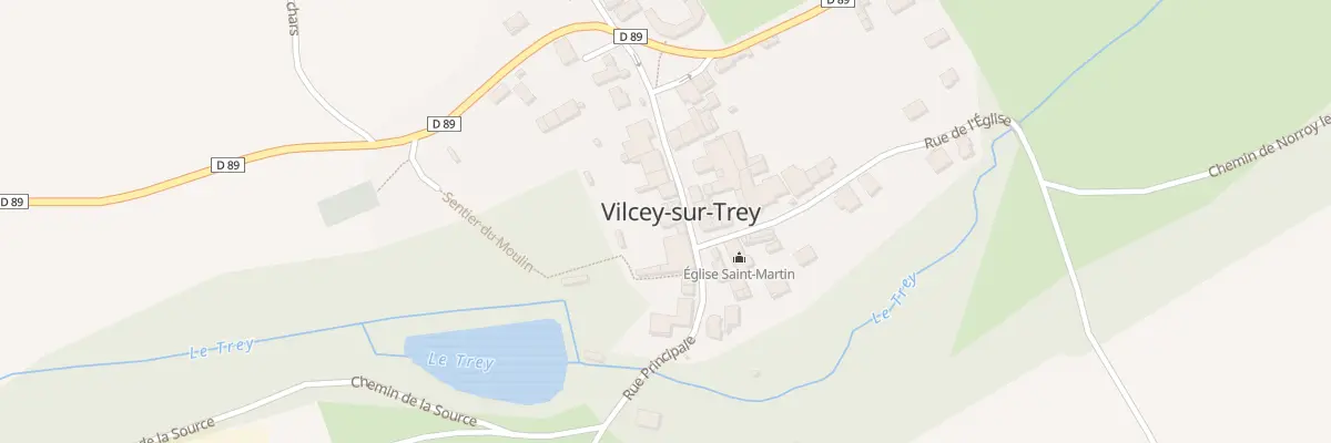 Plan du 125 Le Village à Vilcey-sur-Trey