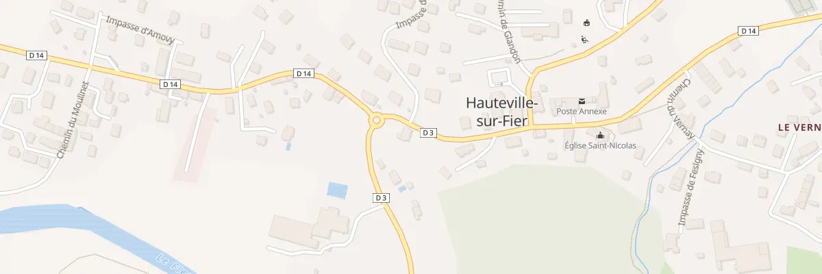 Plan du 64 Rte d’Annecy à Hauteville-sur-Fier