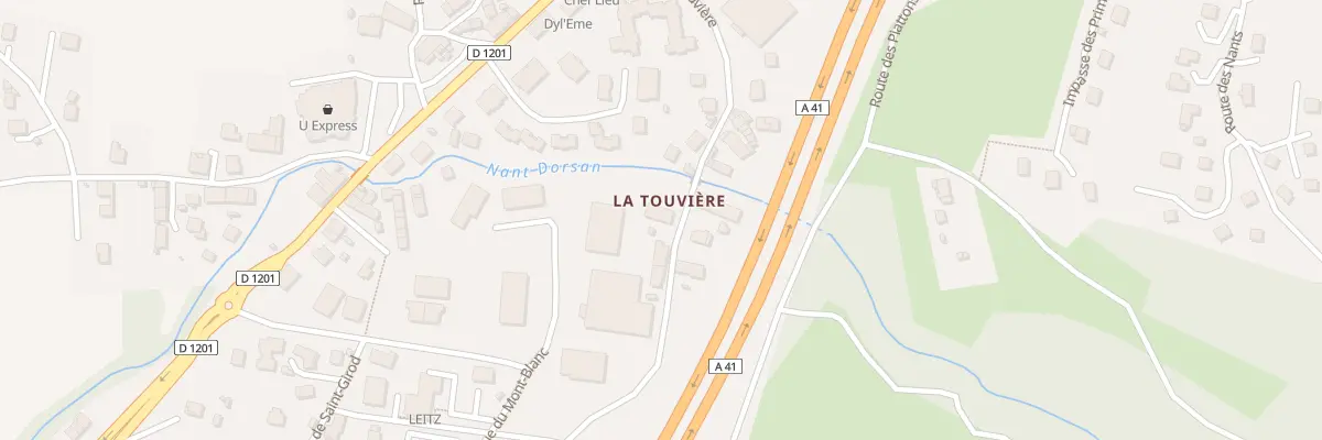Plan du 256 Rue de la Touvière à Saint-Félix