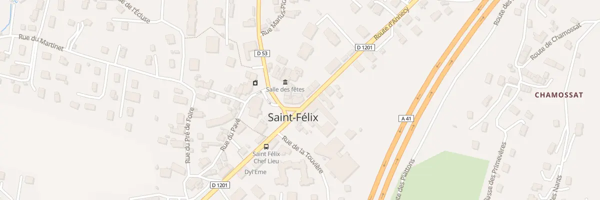 Plan du 2 Pl de l’Église à Saint-Félix