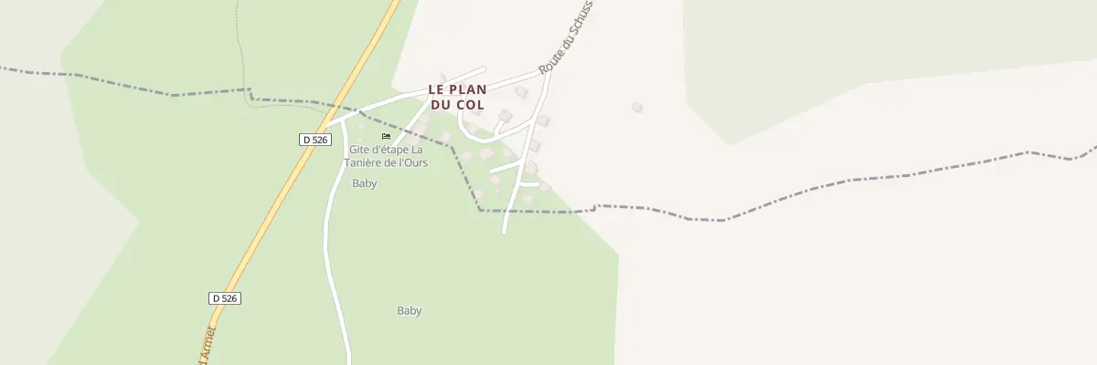 Plan du 111 Rue des Myrtilles à Ornon