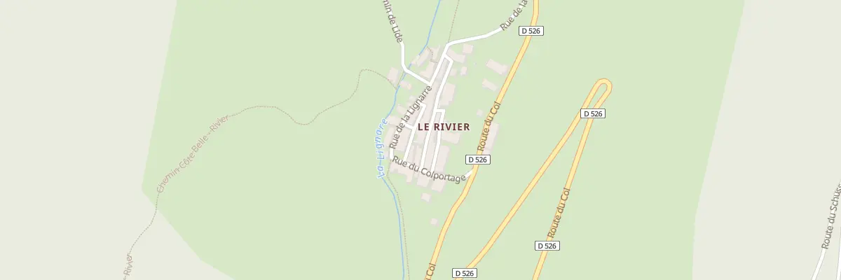 Plan du 5107 Hameau du Rivier à Chantepérier