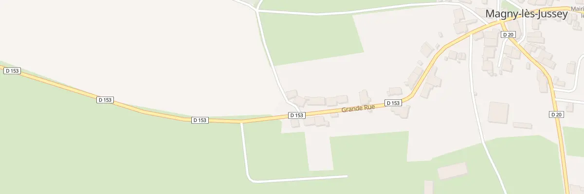 Plan du 28 Gr Grande Rue à Magny-lès-Jussey