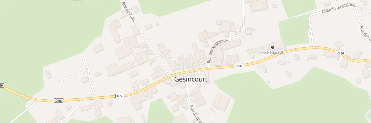 Plan du 9 Gr Grande Rue à Aboncourt-Gesincourt