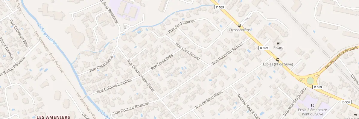 Plan du 124 Rue Louis Bres à Toulon