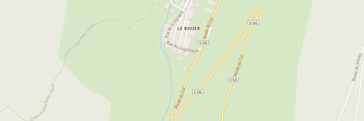 Plan du 4248 Rte du Col à Ornon