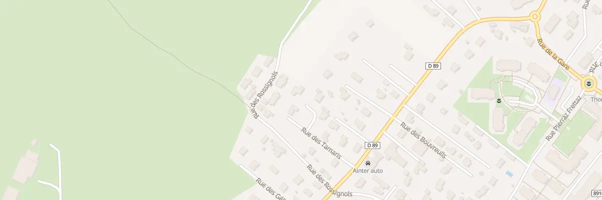 Plan du 420 Rue des Tamaris à Thoiry