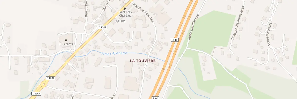 Plan du 198 Rue de la Touvière à Saint-Félix