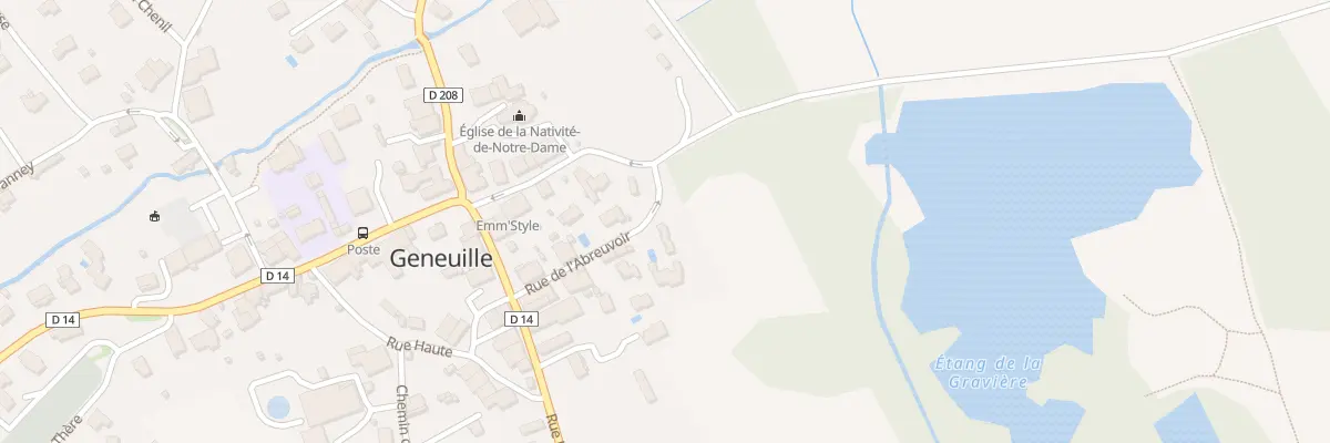 Plan du 20B Rue de l’Abreuvoir à Geneuille