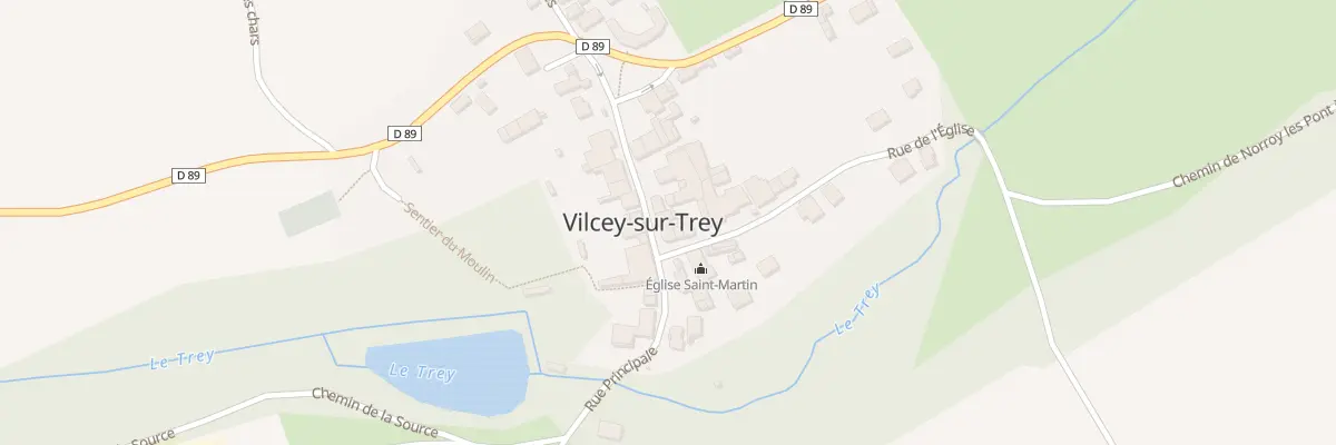 Plan du 114 Rue Principale à Vilcey-sur-Trey