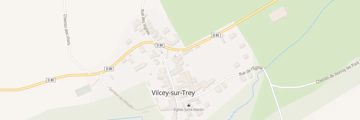 Plan du 104 Pl de la Mairie à Vilcey-sur-Trey