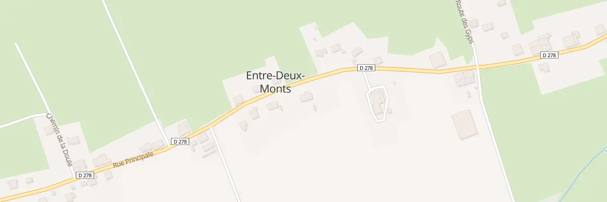 Plan du 294 Rue Principale à Entre-deux-Monts