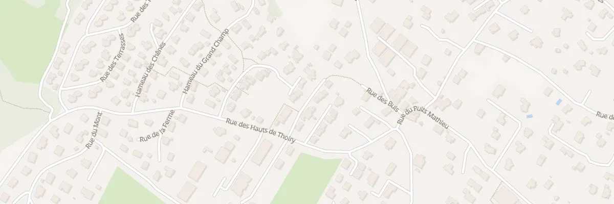 Plan du 80 Rue du Petit Champ à Thoiry