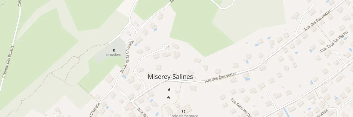 Plan du 8 Imp des Essarts à Miserey-Salines