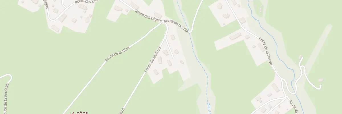 Plan du 520 Rte du Mollard à Montcel