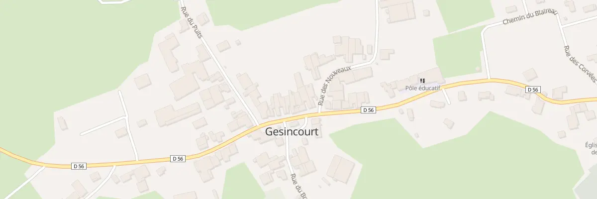 Plan du 13 Gr Grande Rue à Aboncourt-Gesincourt