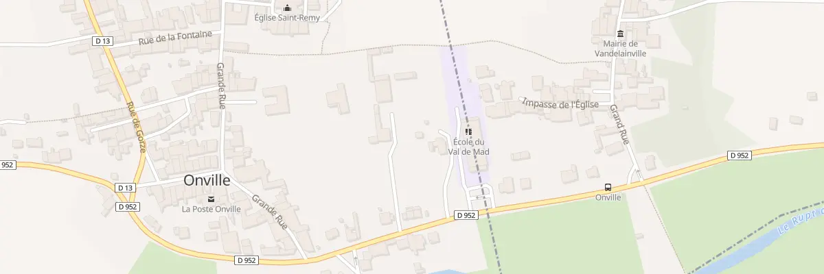 Plan du 5630 Rte Nationale à Onville
