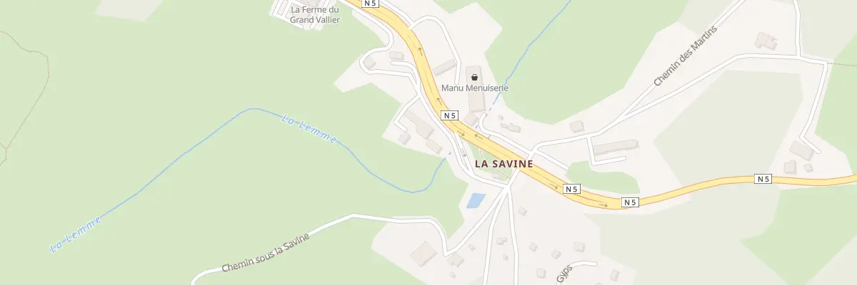 Plan du 1 Imp Combe Noire à Saint-Laurent-en-Grandvaux