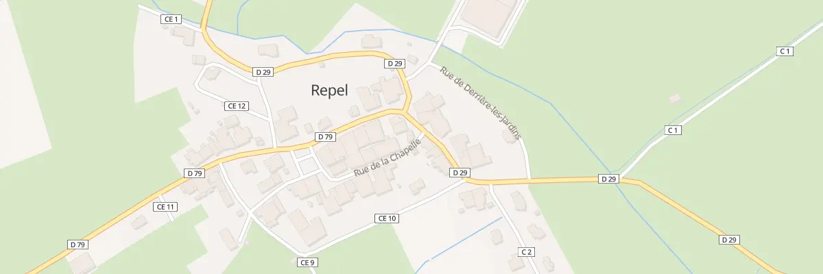 Plan du 157 Rue Grande Rue à Repel