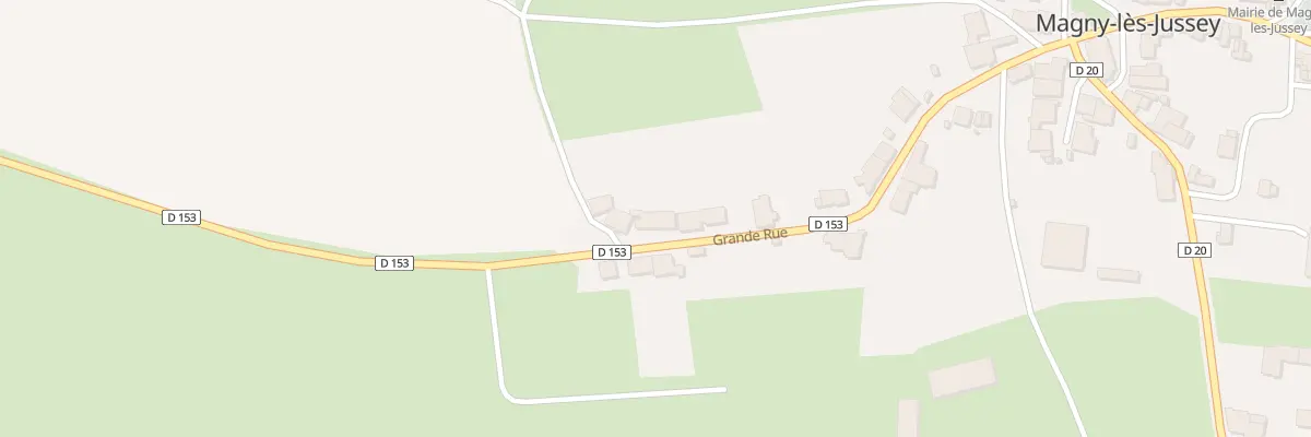 Plan du 24 Gr Grande Rue à Magny-lès-Jussey