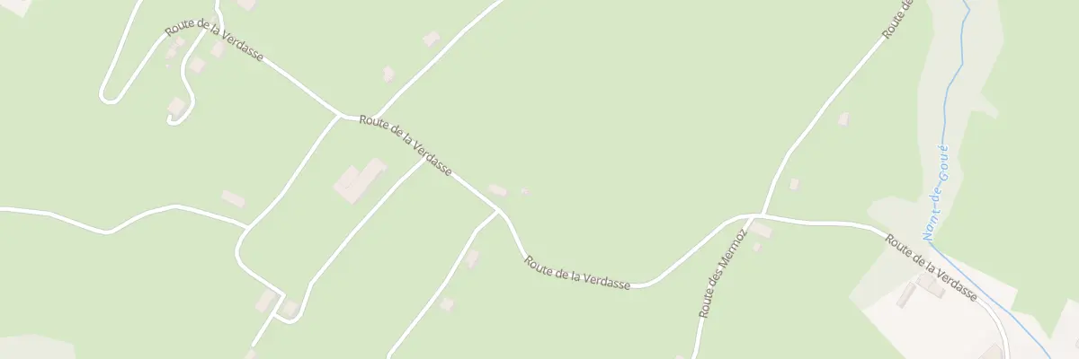 Plan du 1170 Rte de la Verdasse à Montcel