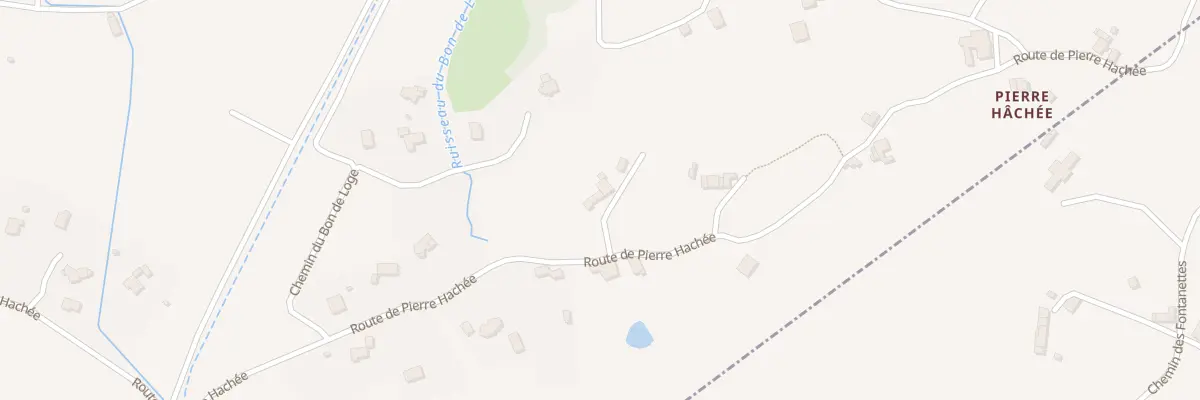Plan du 5058 Pierre Hachee à Apremont