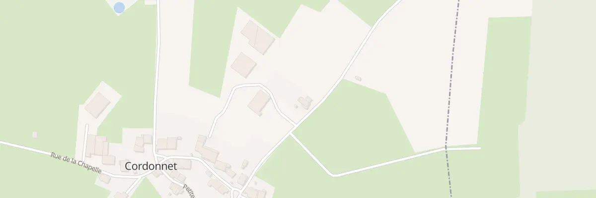 Plan du 5001 Che de la Monnote à Cordonnet