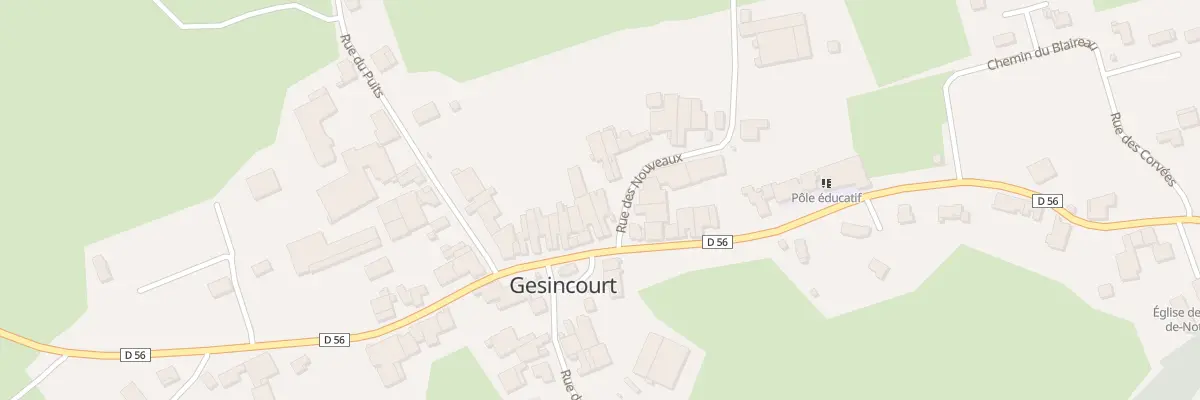 Plan du 1 Rue des Nouveaux à Aboncourt-Gesincourt