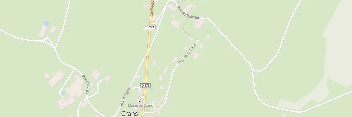 Plan du 5048 Rue de la Gare à Crans
