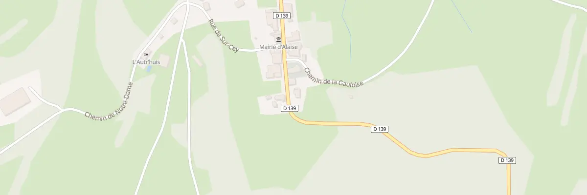 Plan du 2 Rue Alphonse Delacroix à Éternoz-Vallée-du-Lison